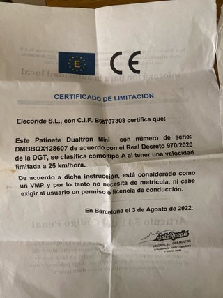 Patinete eléctrico DUALTRON