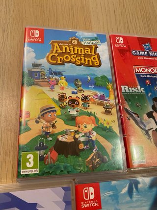 Cajas de videojuegos Nintendo Switch