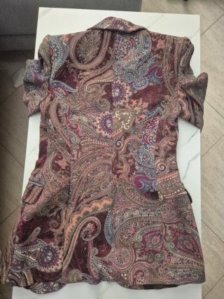 Chaqueta Philippa estampado paisley
