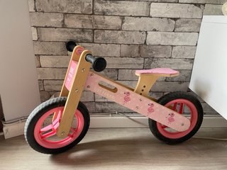 Bicicleta de madera para niños
