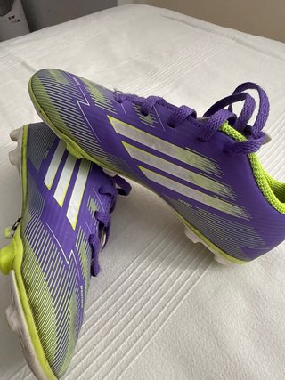 Botas fútbol niño Adidas F50 Talla 30.5