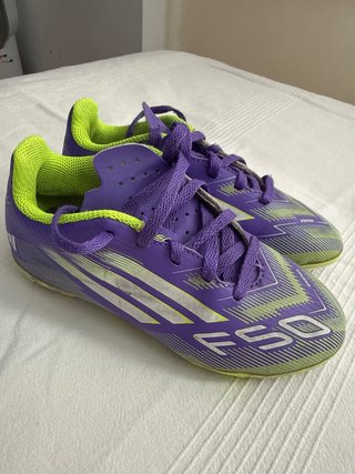 Botas fútbol niño Adidas F50 Talla 30.5
