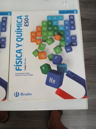 Física y química, ESO 4, Volúmenes 2 y 3