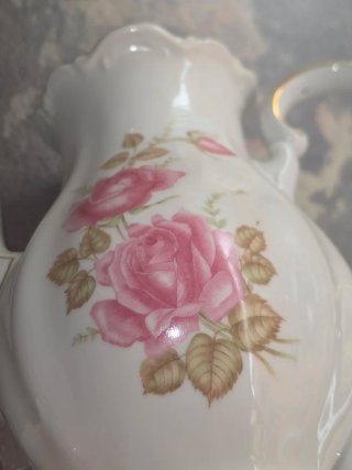 3 piezas Té Porcelana Alemana Mitterteich Bavaria