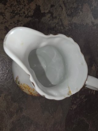 3 piezas Té Porcelana Alemana Mitterteich Bavaria