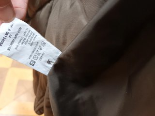 Abrigo impermeable verde oliva IKKS Talla 38