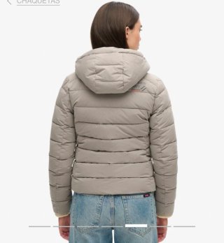 Chaqueta Superdry Gris.