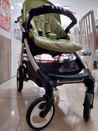 Carro Trío Peg Perego 3 en 1 Verde