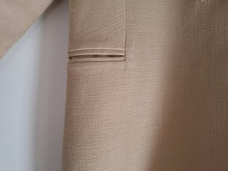 Abrigo camel de entretiempo