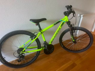 Bicicleta Rockrider 24 Neón.