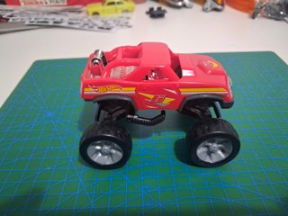 Hot Wheels Pickup Rosso Mattel