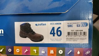 Botas de trabajo Cofan Talla 46