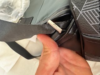 Borsello Lacoste Monogram
