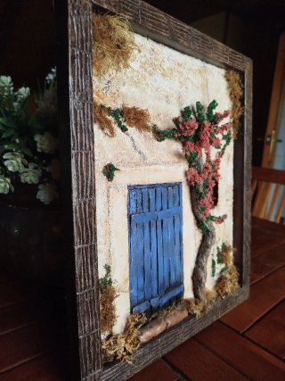 Diorama Fachada Casa de pueblo