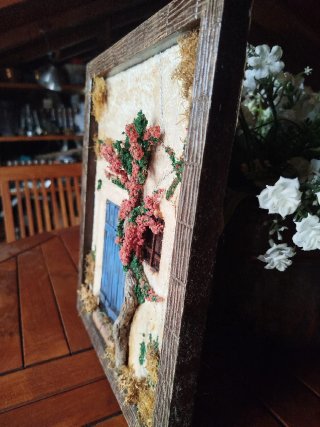 Diorama Fachada Casa de pueblo