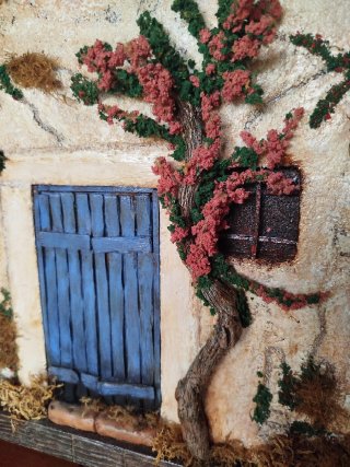 Diorama Fachada Casa de pueblo