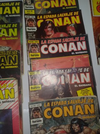 Lote Cómics Connan