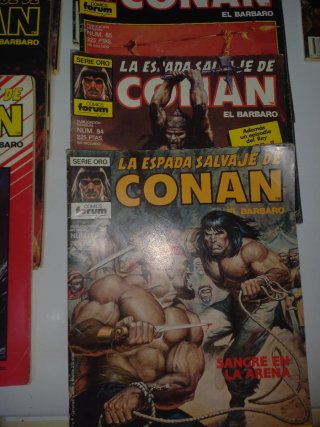 Lote Cómics Connan
