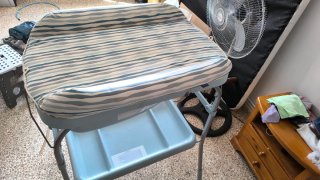 Bañera cambiador Chicco con porta utensilios