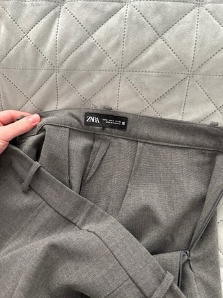 Falda pantalón Zara gris