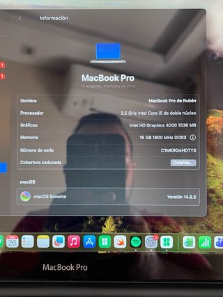 MacBook Pro 2012 16GB RAM 500GB