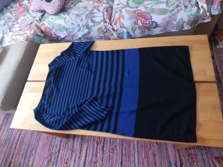 Vestido recto holgado talla única