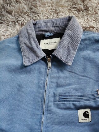 Chaqueta Carhartt OG Detroit Azul Cropped