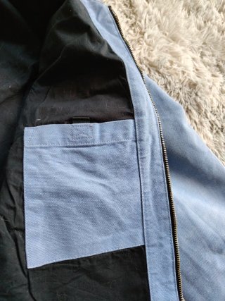Chaqueta Carhartt OG Detroit Azul Cropped