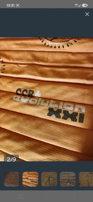 Cubre Colchón Naranja Magnético 9 Bandas 1'35x1'90