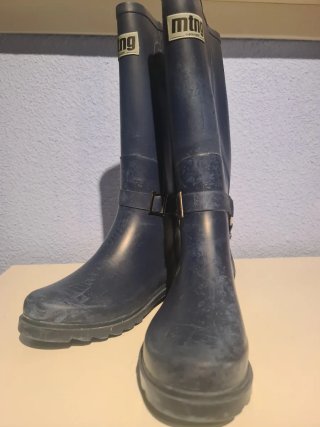 Botas de agua Mustang azules