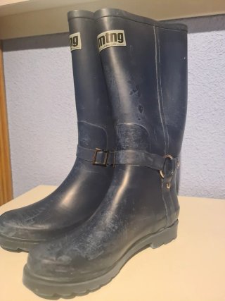 Botas de agua Mustang azules