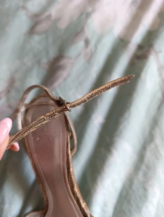 Sandalias Zara Talla 37 Efecto Serpiente