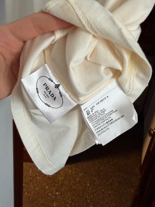 Camiseta Prada Beige