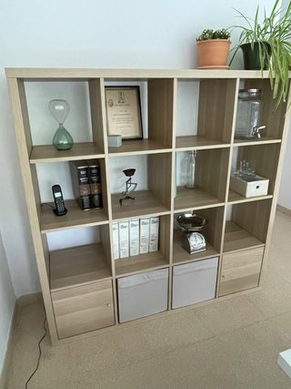 Scaffale KALLAX 4x4 effetto rovere