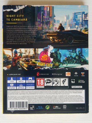 Cyberpunk 2077 PS4 - PS5 Edición DayOne