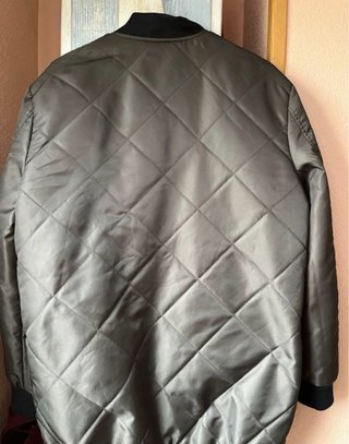 Chaqueta Bomber Zara Talla S Verde Militar