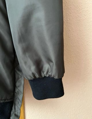 Chaqueta Bomber Zara Talla S Verde Militar