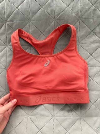Top deportivo ASICS naranja
