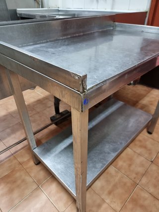 Mesa trabajo INOX Hostelería Restauración Taller