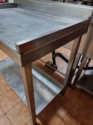 Mesa trabajo INOX Hostelería Restauración Taller