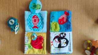 Pack bebe de 2 Libros (català), 2 cubos y sonajero