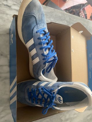 Adidas Gazelle Azzurre