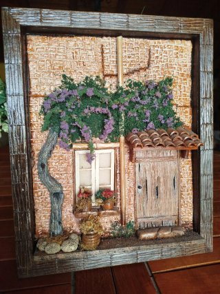 Diorama Casa Pueblo