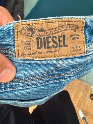 Vaqueros Diesel Azules