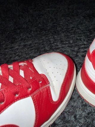 Nike Dunk Rosse e Bianche