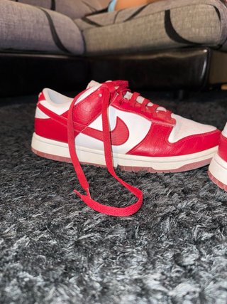 Nike Dunk Rosse e Bianche