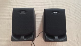 Altavoces Philips Negros