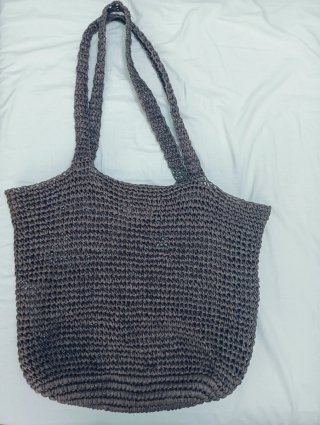 Bolso shopper Zara Home marrón