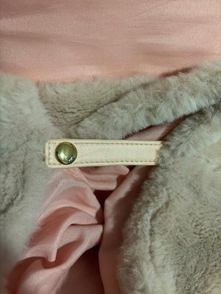 Bolso niña peluche rosa gato