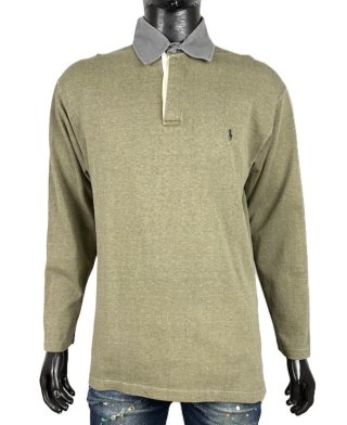 Ralph Lauren Polo Uomo Taglia L Verde Oliva Cotone